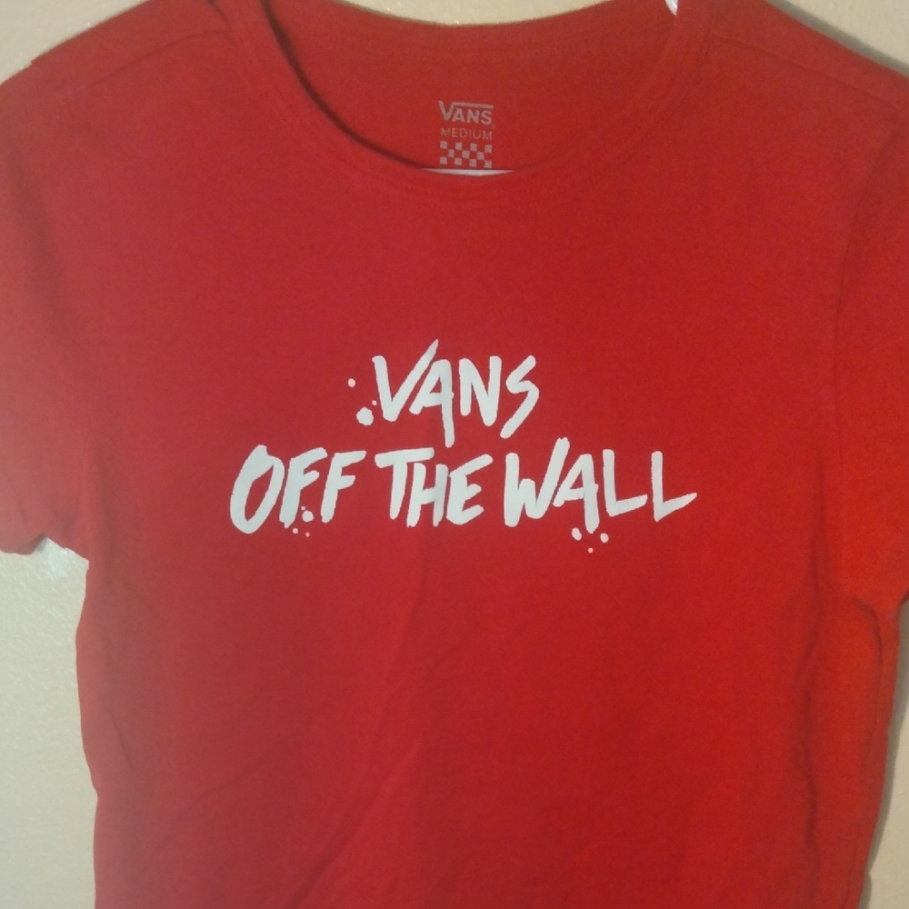 Vans Red T-Shirt